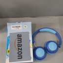 iClever BTH22 Kids Bluetooth Headphones, 60H Play Time, USB C Fast Charging, Bluetooth 5.4, AUX Cord, Safe Volume 74/85 dBA, Toddler Headphones for iPad/Tablet/Travel/School, Blue