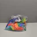 Jecery 2 Pcs Worship Flags for Praise Dance, Rainbow Silk Streamers with Rods, Church Ministry Dance Flags for Adults Performance (Mix Color) (35'' x 55")