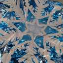 185pcs Ice Snow Balloons Garland Arch Kit, Purple Blue Silver Balloon Garland, Snowflake Foil Balloons for Winter Wonderland Birthday, Snowflake Baby Shower, Christmas, Holiday, Winter Party Supplies