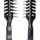 PERFEHAIR Vented Hair Brush-Pack of 2, Professional Vent Hairbrush for Blow Dry Styling Women & Men's Long Short, Thin, Fine, Thick, Dry or Wet Hair, Static Free & Heat Resistant