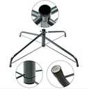 MNKXL 24 Inch Christmas Tree Stand for 4 to 10ft Christmas Trees, fits 1.3 inch Pole, Folding Christmas Tree Stand