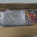 Chicken Catching Net 2 Pcs, Bird Catching Net, 32" to 80" Stainless Steel Poultry Catcher for Catching Small Chicken, Goose, Ducks, Fish, Birds(2 Nets, 1 Pole Included)