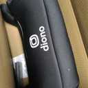 Diono Solana, No Latch, Single Backless Booster Car Seat, Lightweight, Machine Washable Covers, Cup Holders, Black