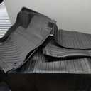 LASFIT Floor Mats & Trunk Mat for Mercedes Benz GLE 2020-2025 350/43 AMG/ 450/53 AMG/ 580/63 AMG S(Not Fit for Coupe), All Weather Custom Fit TPE Car Liners,1st & 2nd Row Floor & Cargo Liner,Black