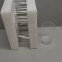 5 Pack Clear Glass Lamp ShadeGlass Shade Covers Replacements for Light FixturesCylinder Globe Glass Shades Covers for Pendant Lights Chandeliers Wall Sconces Bath Vanity Lights