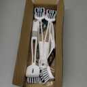 Scotch-Brite Handy Brush, Small and Durable Dish Brush with Handle for Scrubbing Hard-to-Reach Cookware, Tubs, Sinks, Car Tires, and More without Scratching, Antimicrobial, and Rinses Clean