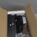 TUTOTAK Small Narrow Side Table with Charging Station, Skinny End Table for Small Spaces, Slim Nightstand with USB Ports and Outlet, Sofa Beside Table with Wheels, Brown TB01BB046