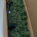 4FT Pre-Lit Artificial Pencil Christmas Tree