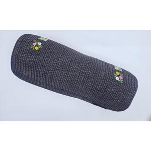 Kpop Jungkook's Favorite Item- Nap Pillow with Traditional Korean Patterns Small and Large Jung kook Photocards Included Weverse Live Nap Pillow (Black Small)