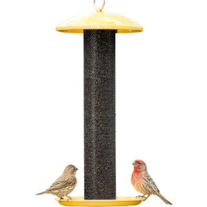 PerkyPet YSSF003462 StraightSided Thistle Seed Wire Mesh Tube Finch Bird Feeder