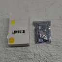 7440 7443 LED Bulb Red for Brake Light, CANBUS Error Free W21W WY21W Bulb with Built In Resistor Anti Hyper Flash, W/Turbo Fan, 30W 3200LM Ultra Bright for Brake Stop Tail Light, Pack of 2