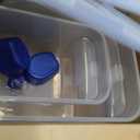 Plastic Rice Case 9L & 4L Container/Storage Food Organiser w/Cup Clear