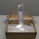 100 Pack 5 oz Plastic Dessert Cups with Lids & Spoons  Mini Parfait & Appetizer Cups, Dessert Shooter Cups  For Party, Wedding, Birthday, Pudding, Mousse, Ice Cream  BPA-Free, Recyclable, Clear