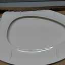 Bemis 170 Durable Plastic Toilet Seat, Elongated, White