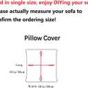 3 x Sofa Covers Soothing Home Sofa Covers Sofa Hero Covers Couch Cushion Covers for Dogs Stretch Couch Covers Slipcovers for Couches and Sofas (Wheat-Ocean Blue,Large Single Seat Cover)