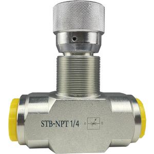 Hydraulic Flow Control Needle Valve 1/4 Inch Throttle Check Valve NPT 5800PSI Two Way For Hydraulic Oil Gas