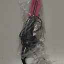 REVLON Silicone Bristle Heated Hair Styling Brush | Fast, Long Lasting Volume for Easy Styling | 1" Barrel for Full Body and Smooth Styles (Black/Pink)