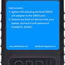 for MHD for Bootmod3 WiFi Adapter OBD2 Diagnostic & Coding for BMW F-Series G/I-Series, Compatible for BimmerCode, for E-SYS, for Ethernet, for ISTA D, Work with iOS, Android & Windows