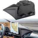 KEMIMOTO Tablet Holder Compatible with 2022-2024 CFMOTO ZForce 950 HO EX/ 2020-2022 ZForce 950 Sport Accessories Electronic Device Holder GPS Holder Phone Mount with Storage Box Adjustable Navigator