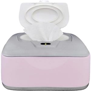 GOGO pure Baby Wet Wipes Warmer & Dispenser, Holder and Case - Purple, Playful/Cute, with Easy Press On/Off Switch, Holds 100 Wipes, Worldwide Use