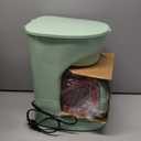 MUELLER HOME 12-Cup Drip Green Coffee Maker, Borosilicate Carafe, Auto-Off, Reusable Filter, Anti-Drip, Keep-Warm Function, Clear Water Level Window, Green Kitchen Accessories & Décor