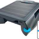 CZYBYTE Solar Powered Pool Surface Skimmer Robot with APP Support | 24/7 Cleaning Solar Powered, Dual Charging Modes, Smart Obstacle Avoidance,10L Filter Basket