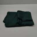 BGment Short Blackout Curtains for Bedroom Window 45 Inch Length - Emerald Green Thermal Insulated Drapes Room Darkening with Rod Pocket for Cafe Bathroom Ktichen, 42 x 45 Inch, 2 Panels