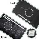 2 x Grounding Mat Set for Better Sleep, 23.6x35.4 Inch Grounding Pad with 15 Ft Grounding Cord, Reduces Insomnia Anxiety Pain, Yoga Pad Pet Pad Foot Mat, black