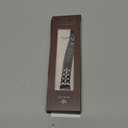 Wearlizer Metal Band Compatible with Fitbit Versa 4 Bands for Women/Versa 3/Sense 2/Sense Bands Women, Dressy Chain Strap Designer Stainless Steel Bracelet Wristband (Black)