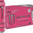 Monster Energy Ultra Rosa, Sugar Free Energy Drink, 16 Ounce | Pack of 15 (EXP 11/30/26)