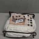 molasofa Chair Covers for Dining Room Set of 1 Stretch Chair Slipcovers with Skirt for Kitchen Seat Protectors Wedding Banquet Decor Kids Pets Spandex Fabric Washable (1pcs, White)