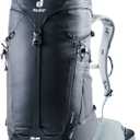 Deuter Trail 30L Backpack for Biking, Hiking & Trekking with Narrow Fit, U-Frame & Superior Breathability - Black-Shale
