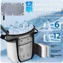 Cold Therapy Machine, Programmable Ice Machine for Hip After Surgery, Portable Hip Replacement Recovery System, Cryotherapy Pain Relief w/Compression Pad