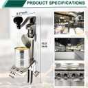 Commercial Can Opener Heavy Duty,Manual Table Industrial Can Opener for Big Cans