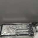 Dusk to Dawn Outdoor Wall Sconce Light, 20 Inch Tall Transitional Exterior Wall Lighting with Clear Glass, Anti-Rust Powder Coat Black Modern Outside Wall Lantern for Front Porch, DDRZ008M BK (Medium-1 Pack)