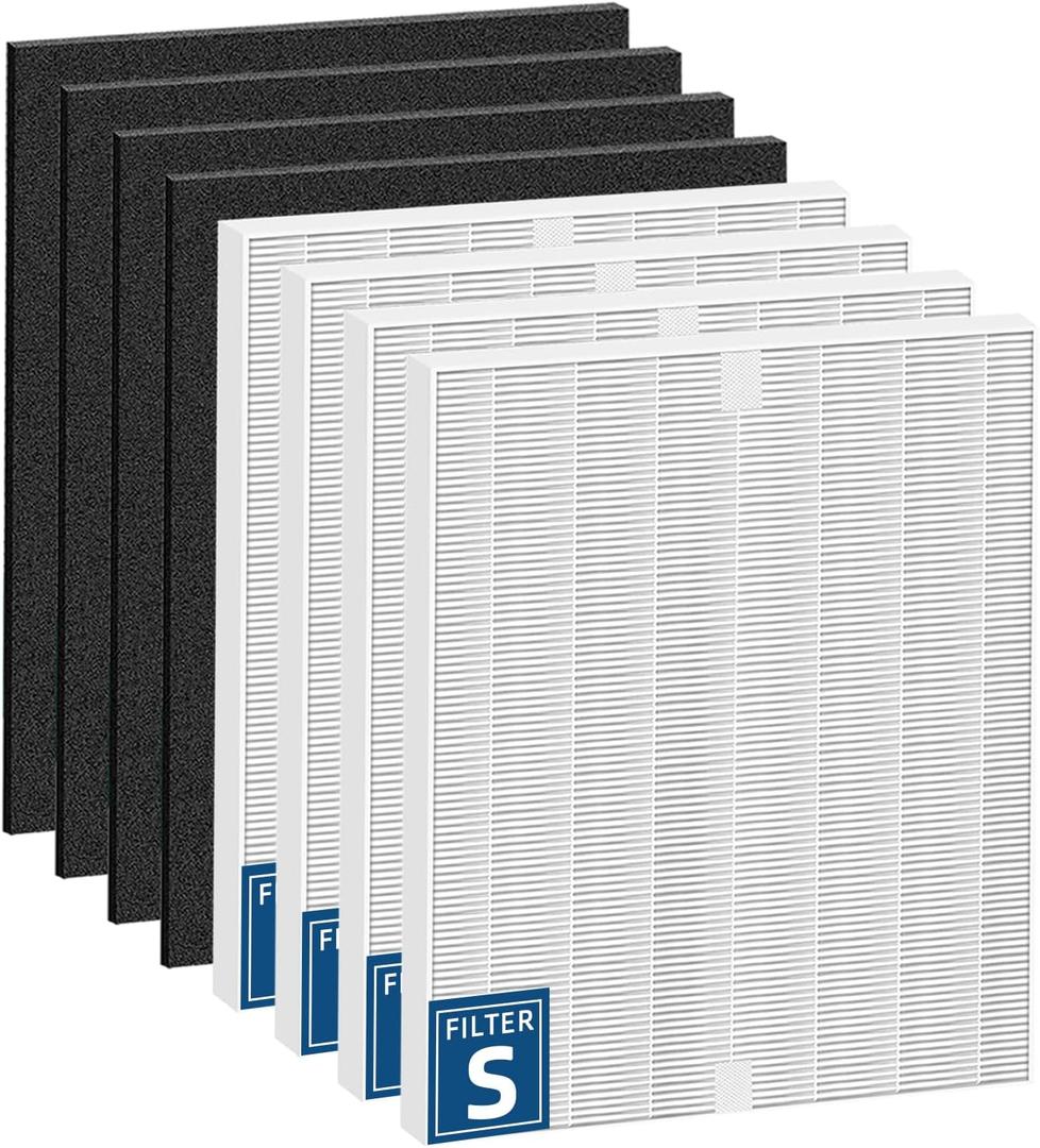 8 Pack C545 H13 HEPA Replacement Filter S Compatible with Winix C545 Air Purifi-er, Replaces Part 1712-0096-00 and 2522-0058-00