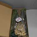 6 Bunches Large Size Dried Flowers and Dried Plant Mixed Bouquet 15 -17 Inch Green Series Natural Eucalyptus Babys Breath Rice Flower Floral Arrangement with Stems for Vase Wedding Farmhour Home Decor