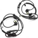 2PCS ALS1969 ALS1967 ABS Wheel Speed Sensor Front Left & Right Side Fit for Kia Sorento 2011-2012 Replace OE 95670-2P000 95671-2P000