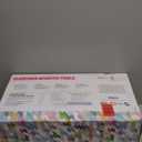 UMIACOUSTICS 4 PCS Acoustic Panels with Hanging Bracket, 2 Thick Fiberglass Sound Proof Panels Removable for Studios, Office, Home Theater Ceiling or Wall- Black (23.6" x 11.8"-4pcs)