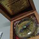 Gift for Son from Mom Dad | Engraved Compass 2" - Father to Son Gifts, Mom to Son Gifts for Graduation 2025, Birthday Baptism Confirmation Communion