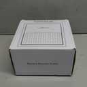 6 Inch Square Shower Drain with Flange,Matte Black，Quadrato Pattern Grate Removable,Food-Grade SUS 304 Stainless Steel，with Hair Strainer