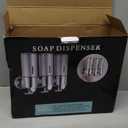 Shampoo and Conditioner Dispenser, Triple Stainless Steel Soap Dispenser Bathroom, Wall Mounted Shower Shampoo Dispenser 3 Chamber No Drill, 1500ml/ 51 oz  Bathroom Accessories