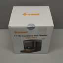 oneisall Cordless WiFi Automatic Cat Feeder, Tasty S2 Pro Rechargeable 100-Day Battery Operated Pet Feeder, 12 Cups/3L Timed Cat Food Dispenser for Large Kibble, Smart App Control (Black)