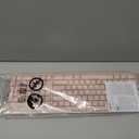 Logitech MK270 Wireless Keyboard and Mouse Combo for Windows, 2.4 GHz Wireless, Compact Mouse, 8 Multimedia and Shortcut Keys, 2-Year Battery Life, for PC, Laptop - Rose
