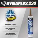 DAP Dynaflex 230 Premium Elastomeric Sealant, Cedar Tan, 10.1 Oz (7079818412)