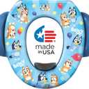 Bluey Soft Potty Seat - Potty Training Toilet Seat, Soft Cushion, Baby Potty Training, Safe, Easy to Clean