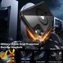 TAURI 3 in 1 Magnetic for iPhone 11 Pro Max Case, with 2X HD Screen Protector, 10 FT Drop Protection, Compatible with Magsafe Case for iPhone 11 Pro Max Phone Case 6.5 inch - Black