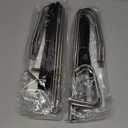 Pants Hangers Space Saving 2packs Metal Closet Organizer, Clothes Jean Hanger, Anti-Slip Design, Closet Organizers and Storage for Skirts Scarf Legging