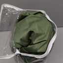 MIULEE Velvet Curtains Olive Green Elegant Grommet Curtains Thermal Insulated Soundproof Room Darkening Curtains/Drapes for Classical Living Room Bedroom Decor 52 x 102 Inch Set of 2