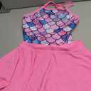 Girls Tankini Swimsuit Two Piece Bathing Suit with Adjustable Strap, 12 Years